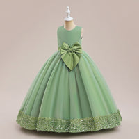 New Sequins Children's Mesh Dress