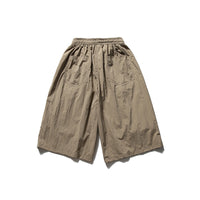 Three-dimensional Large Pocket Shorts Japanese-style Retro