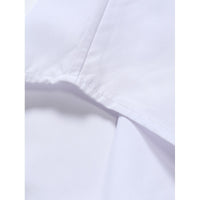 Men's Shirt Solid Color Solid Color White Long Sleeve Business