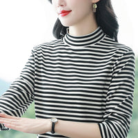 Women's AutumnWinter New Inner-Layer Warm Long-Sleeve Top