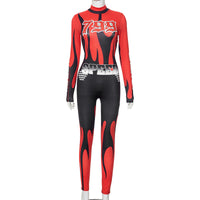 High Waist Jumpsuit European And American Style Women