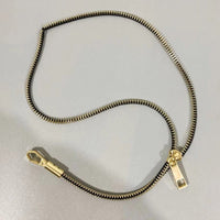 Dramatic Street-style Design With A Zipper-inspired Necklace