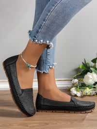 Retro Womens Flat Loafers In A Stylish Vintage Look