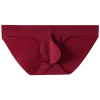 Ice Silk Seamless Panties Men's Briefs Bulge Gun Egg