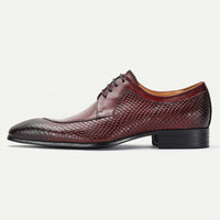 Pointed-toe Four-season Men's Business Casual Leather Shoes