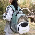 Oxford Cloth Cat Bag Portable Breathable Large Capacity Backpack