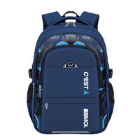 Lightweight Multi-compartment Children's School Bag Casual Student Backpack