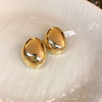 Vintage Flower Tassel Metallic Stud Earrings, Luxury Elegant Ear Jewelry