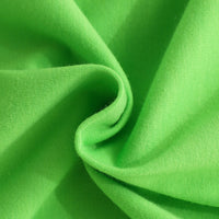 Baby Girl's New Green Fur Strange Printed Skirt Suit