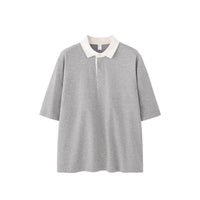 Lapel T-shirt Mountain Outdoor Contrast Color Polo Shirt