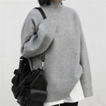 Half Turtleneck Thick Sweater High-grade Sense Idle Style Loose
