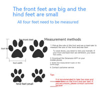 Pet Dog Breathable Mesh Shoes Soft One Pair Four