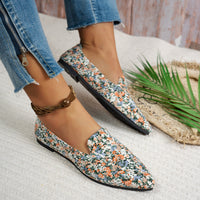 Casual Flat Pointed Toe Women's Thin Shoes