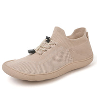 Outdoor Large Size Mid-calf Flying Woven Five-finger Wide Head Breathable Non-slip Men's Casual Pumps