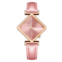 Elegant Diamond Dial Thin Strap Women's Watch