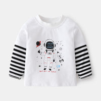 Cotton Round Neck Non-hooded Children's Clothing Cute Fashion Casual Children's Clothing