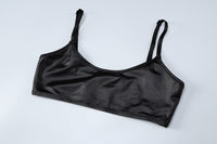 Fashion Solid Color Slimming Navel Strap Bra