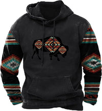 Men's Plus Size 3D Printed Hoodie Hip Hop Trendy Hoodie
