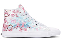 Printed Couple High-top Canvas Shoes