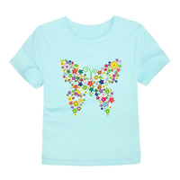 Men's And Women's Baby Half-sleeved Cartoon Printed T-shirt