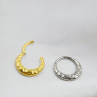 Titanium Alloy ASTM F136 Concave-convex Nose Ring