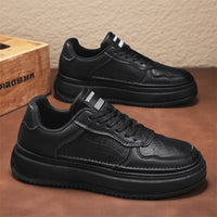 Versatile Leather British Retro Men's Casual Shoes