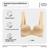 One Piece Underwear Women's Thin Section Without Steel Ring Gathering Bra