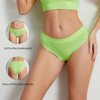 Belly Contracting Thread Women's Underwear Solid Color