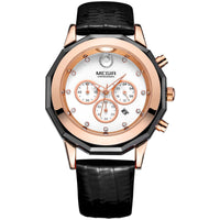Multi-function Diamond-inlaid Calendar Large Dial Ladies Watch