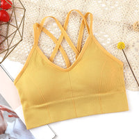 Sexy U-shaped Back, Double Shoulder Straps, Crossed Girl's Beautiful Back And Chest