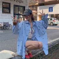 Sweet  Youthful-Looking Sun-Protective Shirt Womens Outerwear SpringSummer