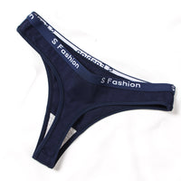 Solid Color Sexy Seamless Briefs Ladies Low Waist