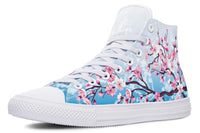 Printed Couple High-top Canvas Shoes