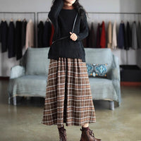 Casual Vacation Style Elastic Waist A- Line Dress