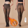 High-quality Leggings With Sheer, Fleece-lined, And Extra Thick