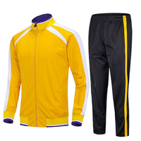Casual Running Sportswear Gold Velvet Training Suit
