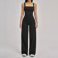 Women's Straight-Leg Wide-Leg Sports Tank Top Set