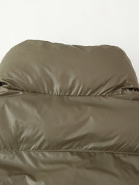 In-stock Quilted Cotton-padded Jacket With Buttons