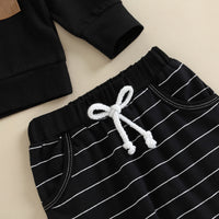 Casual Sports Style Children's Clothing Autumn And Winter New Solid Color Hooded Sweater