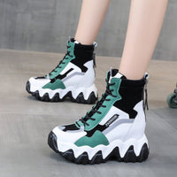Thick-soled Mid-tube Martin Boots Women's Trendy Cool Fashion