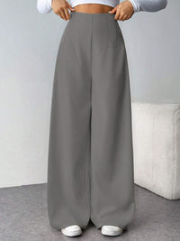 American-style Casual Suit With Wide-leg Pants