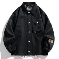 Men's Lapel Casual Loose Jacket
