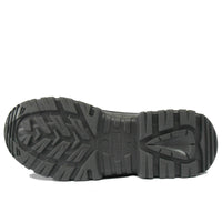 Crimped Genuine Leather Anti-smashing Safety Shoes With Steel Toe And Low-top