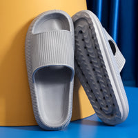 Sandals And Slippers Women's Summer Indoor Bathroom Bathing Non-Slip Deodorant Simple Thick Bottom Stepping On Shit Feeling Fashionable Outside Home Slippers