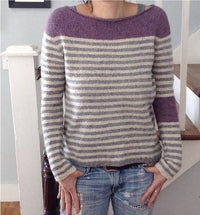 New Hot Sale Round Neck Multicolor Loose Fashion Pullover Sweater