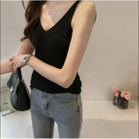 Polyester Knit Camisole Women's Top