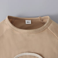 Boy Children Spring  Autumn And Winter Long-sleeved Khaki