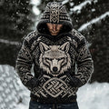 Loose, Casual Mens Top With Digital Print