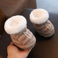 Baby Cotton Shoes Fleece-lined Thick Soft Soled Warm