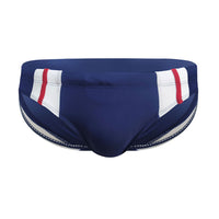 Men's Simplicity Color Matching Swim Briefs